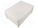 Enclosure: junction box; X: 201mm; Y: 285mm; Z: 120mm; IP66