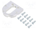 Bracket; silver; Pcs: 1; Holder mat: aluminum