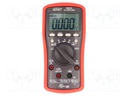 Digital multimeter; VDC: 60m/600m/6/60/600/1000V; True RMS