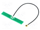 Antenna; GSM; 2dBi; linear; Mounting: for ribbon cable; 50Ω
