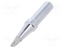 Tip; chisel; 2.4x0.8mm; for  WEL.LR-21 soldering iron