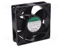 Fan: EC; axial; 230VAC; 120x120x38mm; 184.21m3/h; 44.9dBA; 3500rpm