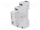 Relay: installation; bistable; SPDT x2; Ucoil: 230VAC; DIN; 16A