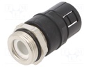 Cable gland; ØBraid : 17mm; -40÷110°C; IP65; Colour: black; UL94V-0