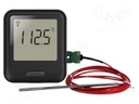 Data logger; temperature; ±1,5°C; Interface: USB; Resol: 0.1°C