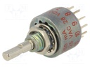 Switch: rotary; Pos: 12; 0.15A/125VAC; 0.15A/28VDC; Poles number: 1