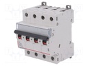 Circuit breaker; 400VAC; Inom: 63A; Poles: 4; DIN; Charact: C; 6kA