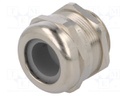 Cable gland; M32; IP68; Mat: brass; Body plating: nickel