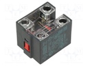 Contact block; NO + NC; 10A; max.400VAC; max.250VDC; -40÷80°C