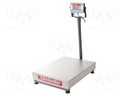 Scales; Scale load capacity max: 300kg; storage; -10÷40°C