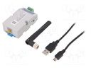 Industrial module: converter; RS485/USB; Number of ports: 2; IP20