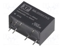 Isolated Board Mount DC/DC Converter, Medical, 1 Output, 2 W, 3.3 V, 600 mA