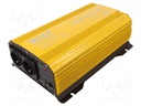 Converter: automotive dc/ac; 1000W; Uout: 230VAC; 11÷15VDC; 0÷40°C