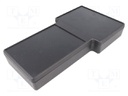 Enclosure: for devices with displays; X: 130mm; Y: 234mm; Z: 34mm