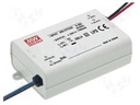 Power supply: switched-mode; LED; 25.2W; 16÷24VDC; 1050mA; IP42