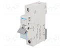 Circuit breaker; 230VAC; Inom: 16A; Poles: 1; DIN; Charact: B; 6kA