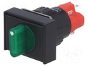 Switch: rotary; Pos: 2; SPST-NO + SPST-NC; 3A/220VAC; 2A/24VDC