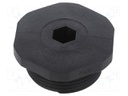 Stopper; PG21; IP54; Mat: polyamide; black; Man.series: V-NE PG