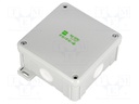 Enclosure: junction box; X: 98mm; Y: 98mm; Z: 46mm; wall mount; IP55