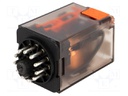 Relay: electromagnetic; 3PDT; Ucoil: 115VAC; 10A/250VAC; 10A/30VDC