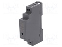 Power supply: switched-mode; 15W; 12VDC; 1.25A; 100÷240VAC; 70g