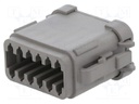 Connector: wire-wire; PX0; plug; female; PIN: 12; IP68; for cable