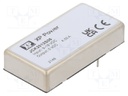 Isolated Board Mount DC/DC Converter, 2:1 Input, ITE, 1 Output, 20 W, 5 V, 4 A