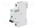 Circuit breaker; 230VAC; Inom: 10A; Poles: 1; DIN; Charact: D; 6kA