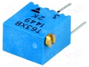 Potentiometer: mounting; multiturn; 2kΩ; 250mW; ±10%; linear; T63XB