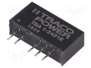 Converter: DC/DC; 1W; Uin: 21.6÷26.4V; Uout: 5VDC; Uout2: -5VDC; SIP7