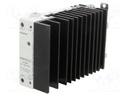 Relay: solid state; Ucntrl: 4÷32VDC; 45A; 48÷600VAC; DIN,on panel