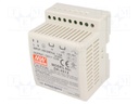 Power supply: switched-mode; 42W; 12VDC; 10.8÷13.2VDC; 3.5A; 310g