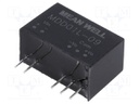 Converter: DC/DC; 1W; Uin: 4.5÷5.5V; Uout: 9VDC; Uout2: -9VDC; SIP7