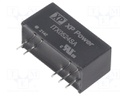 Isolated Board Mount DC/DC Converter, 2:1 Input, ITE, 1 Output, 6 W, 24 V, 250 mA