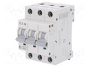 Circuit breaker; 230/400VAC; Inom: 10A; Poles: 3; DIN; Charact: B