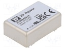 Isolated Board Mount DC/DC Converter, 2:1 Input, ITE, 1 Output, 6 W, 15 V, 400 mA