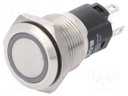 Switch: vandal resistant; Pos: 2; SPDT; 3A/240VAC; 3A/240VDC; ON-ON