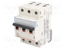 Circuit breaker; 400VAC; Inom: 63A; Poles: 3; DIN; Charact: C; 6kA