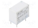 Relay: electromagnetic; SPST-NO; Ucoil: 12VDC; 8A/250VAC; 8A/30VDC