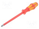 Screwdriver; insulated; Phillips; PH3; Blade length: 150mm; 1kVAC