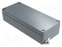 Enclosure: multipurpose; X: 64mm; Y: 150mm; Z: 34mm; aluminium; IP66