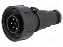 Connector: circular; plug; male; PIN: 7; Buccaneer Standard; IP68