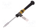 Screwdriver; hex socket; precision,ESD; Blade length: 60mm