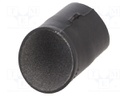 Heat shrink boot; angular,glued; black; elastomer; -75÷150°C