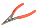 Pliers; internal circlip; Ring: external; Pliers len: 140mm