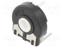 Potentiometer: mounting; single turn,horizontal; 4.7kΩ; 250mW