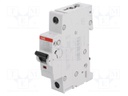 Circuit breaker; 230VAC; Inom: 32A; Poles: 1; DIN; Charact: C; 6kA