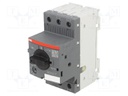 Motor breaker; 690VAC; DIN; Overcurrent release: 0.63÷1A; IP20