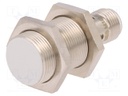 Sensor: inductive; Output conf: PNP / NO; 0÷5mm; 10÷30VDC; M18