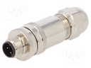 Plug; M12; PIN: 4; male; A code-DeviceNet / CANopen; for cable